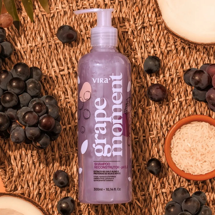 GRAPE MOMENT SHAMPOO RECOSNTRUTOR 300ml