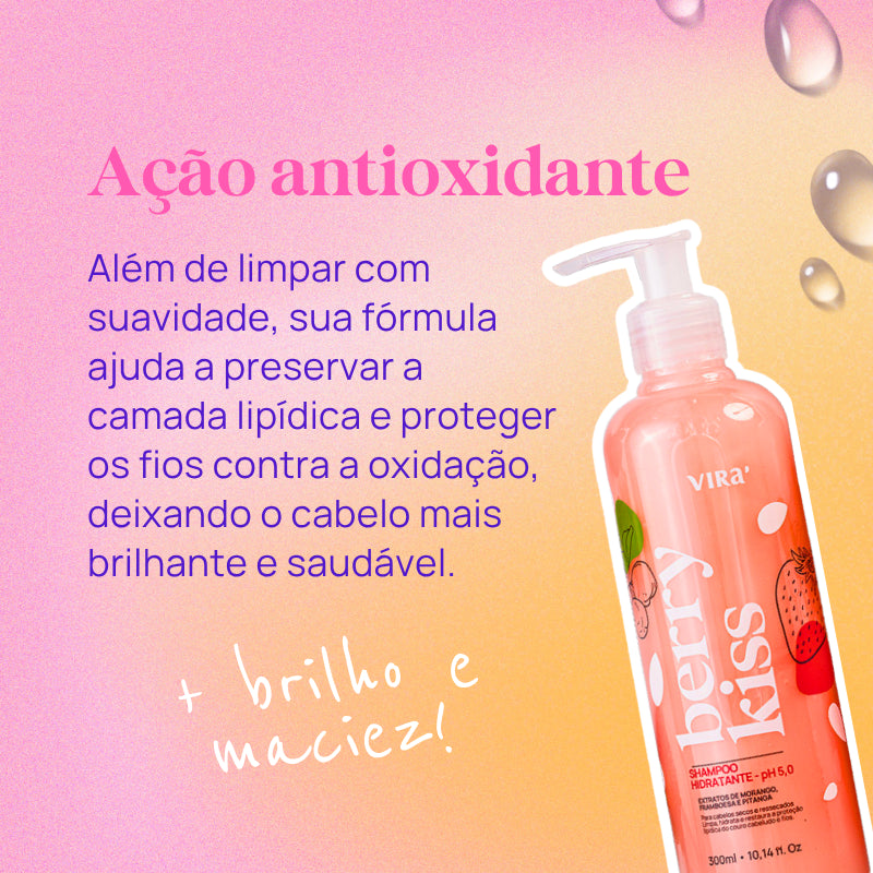SHAMPOO HIDRATANTE BERRY KISS  300ml