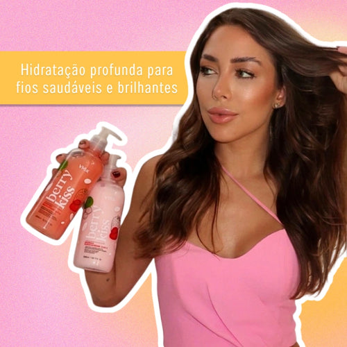 BERRY KISS MÁSCARA CONDICIONANTE HIDRATANTE 300ml
