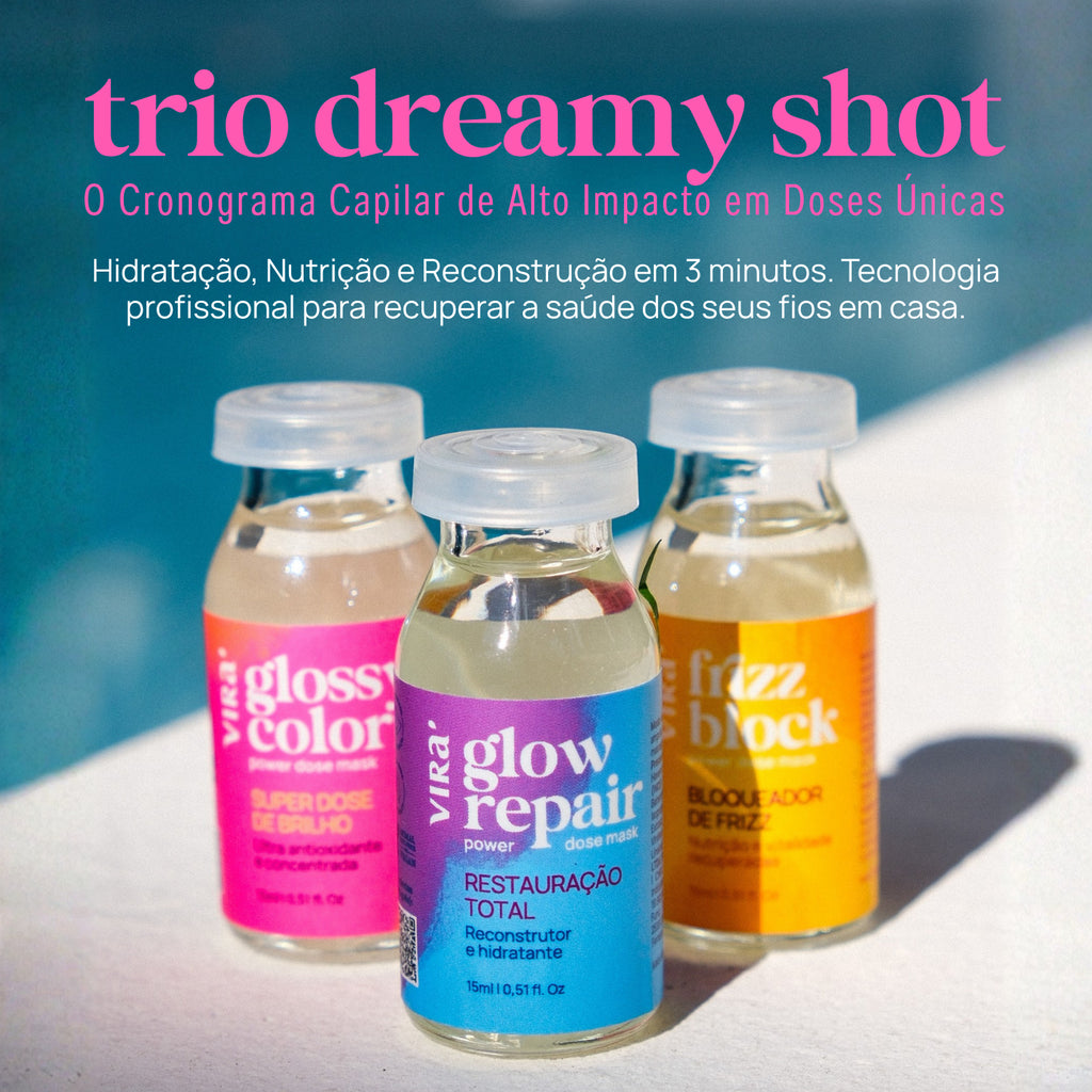 DREAMY SHOT: trio de ampolas superconcentradas 3x 15ml