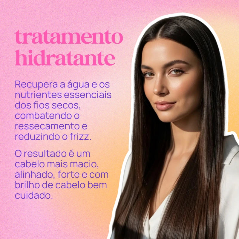 TRIO BERRY KISS: shampoo + máscara condicionante hidratação 300ml (shampoo extra)