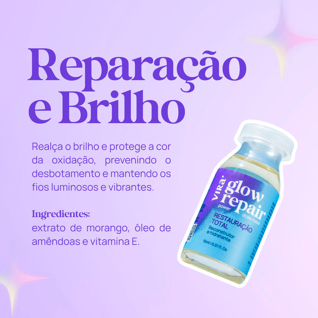 GLOW REPAIR máscara superconcentrada power dose 15ml