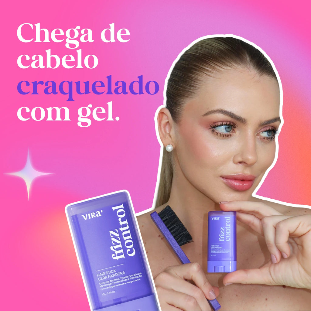 CRONOGRAMA FINALIZA & CUIDA: sérum finalizador + cera antifrizz + leave-in + trio de ampolas (+ganhe escova finalizadora)