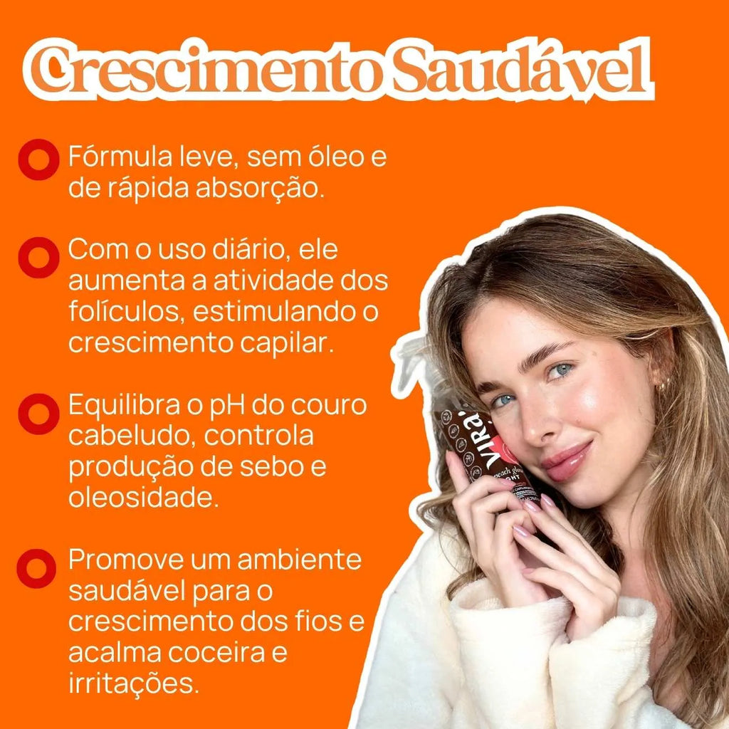 PEACH GLOW TÔNICO FORTALECEDOR 200ml