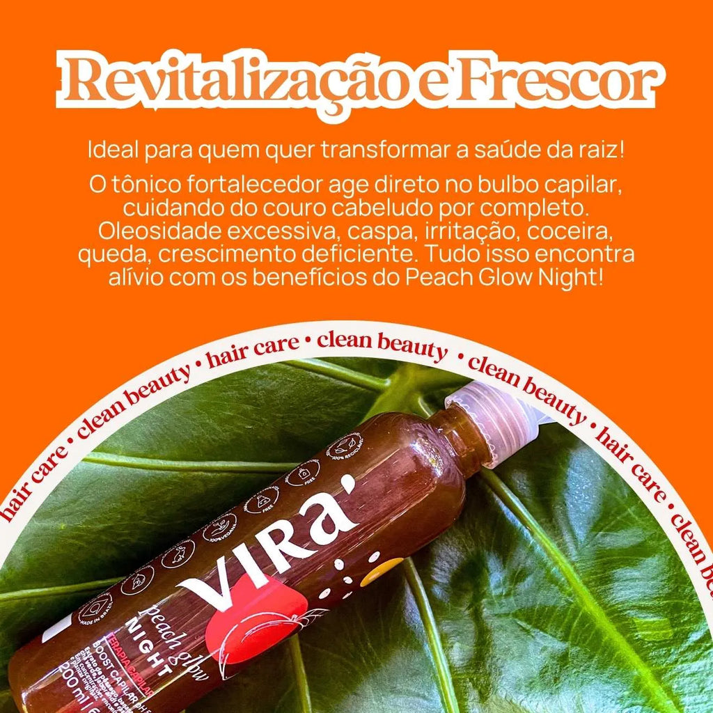 PEACH GLOW TÔNICO FORTALECEDOR 200ml