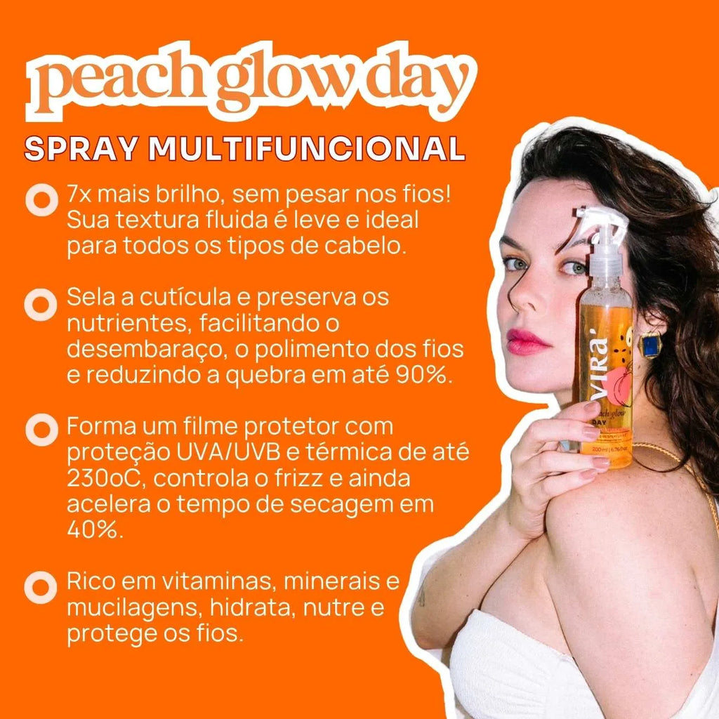 KIT USO OBRIGATÓRIO: leave-in termoprotetor antifrizz + tônico fortalecedor 200ml