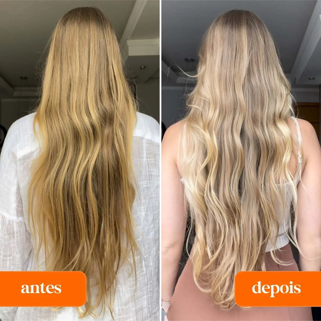 CRONOGRAMA GLOW HIDRONUTRITIVO: shampoo + máscara condicionante + leave-in termoprotetor + tônico