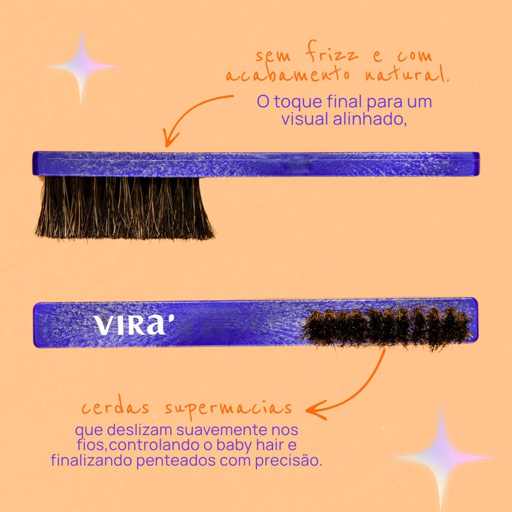 SLEEK BRUSH Escova Finalizadora de Penteado