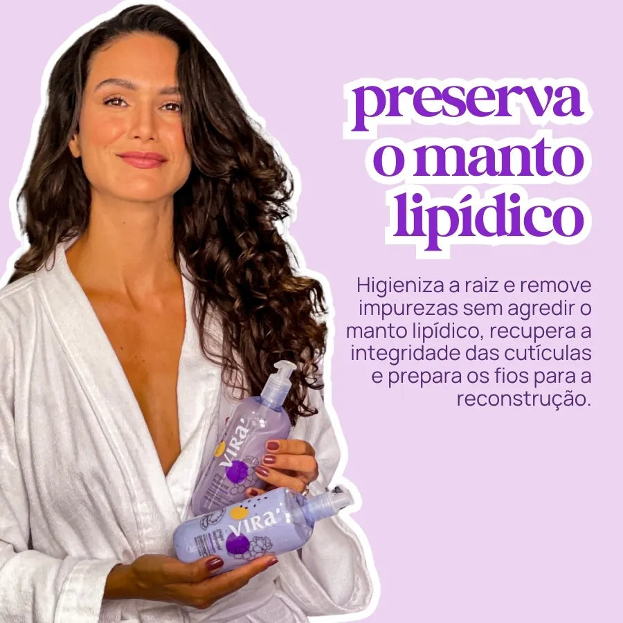 GRAPE MOMENT SHAMPOO RECOSNTRUTOR 300ml