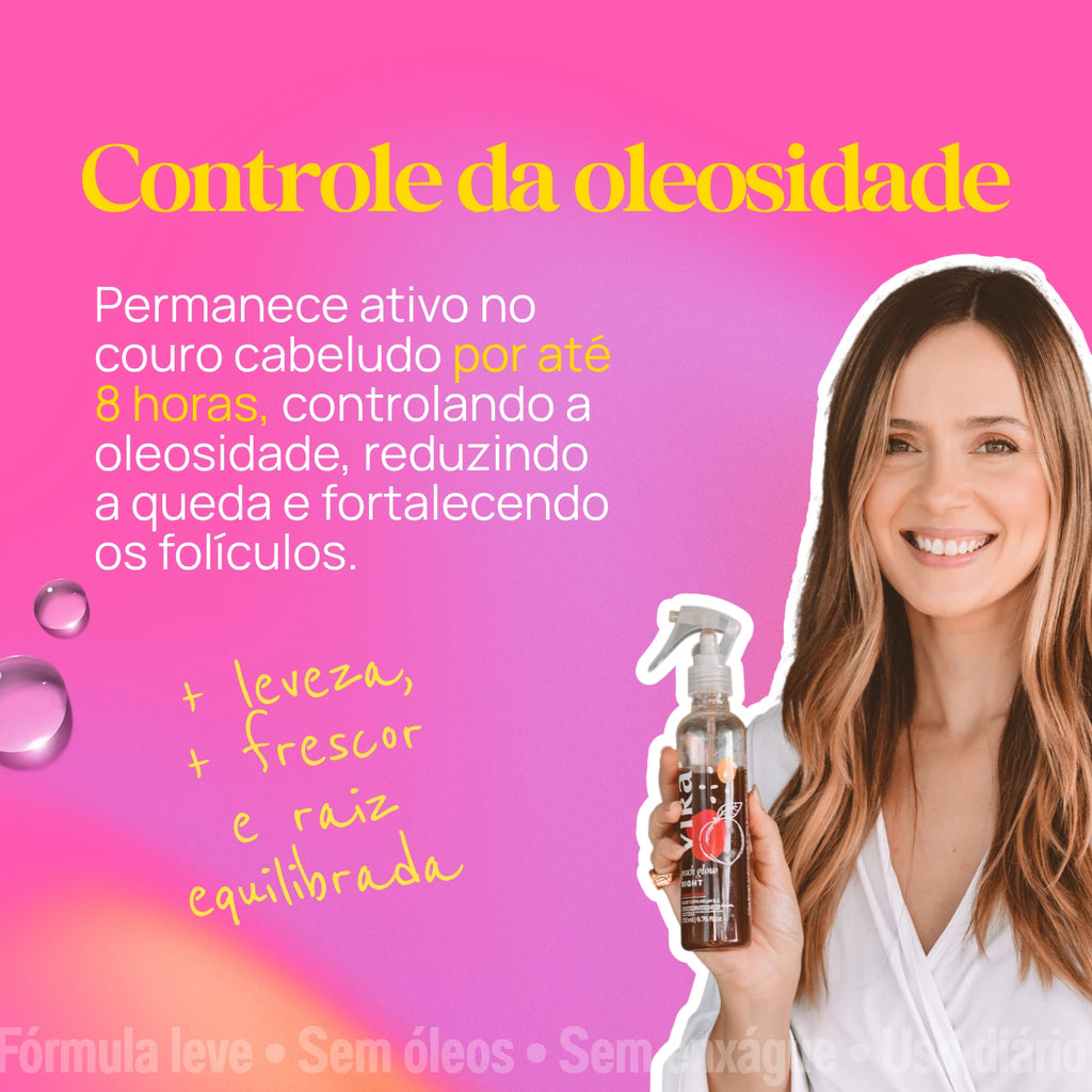 PEACH GLOW TÔNICO FORTALECEDOR 200ml