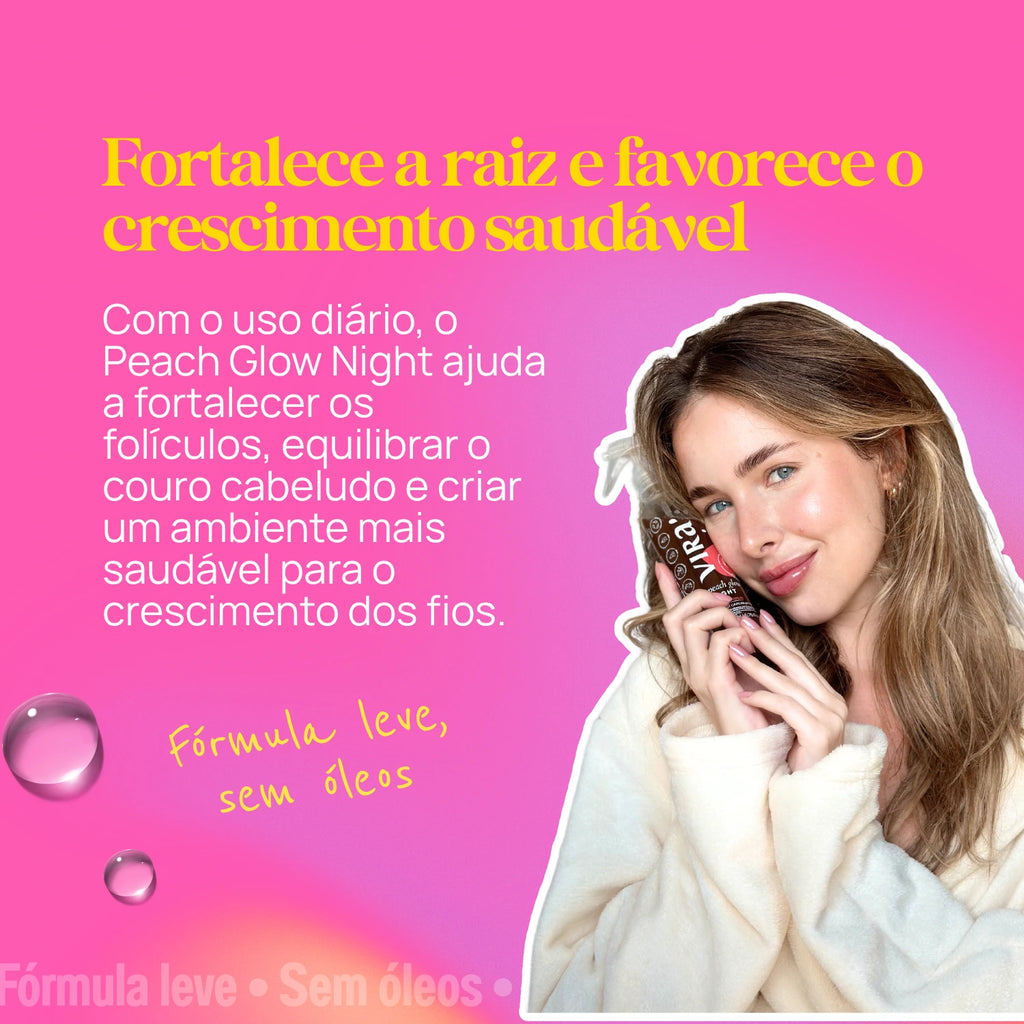 PEACH GLOW TÔNICO FORTALECEDOR 200ml