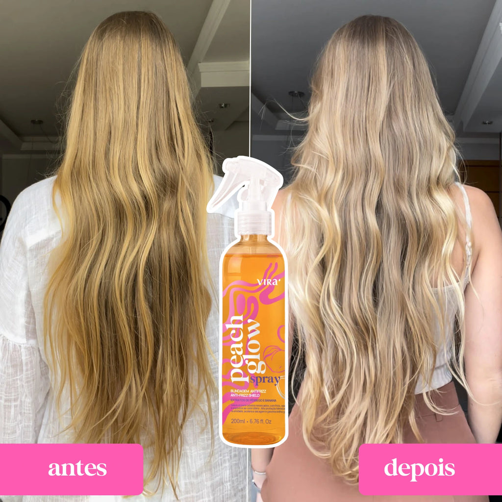 PEACH GLOW LEAVE-IN BLINDAGEM ANTIFRIZZ 200ml