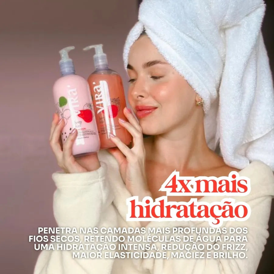 BERRY KISS MÁSCARA CONDICIONANTE HIDRATANTE 300ml