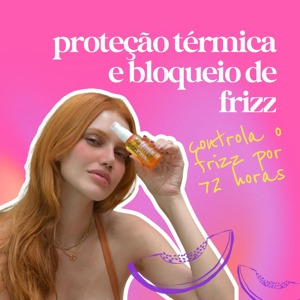 KIT BRILHO TODO DIA: sérum finalizador + leave-in termoprotetor