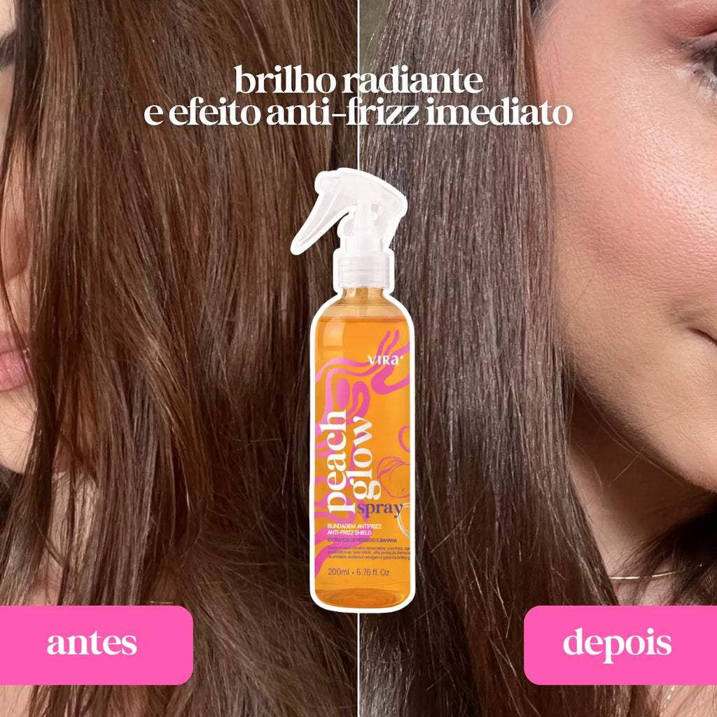 PEACH GLOW LEAVE-IN BLINDAGEM ANTIFRIZZ 200ml