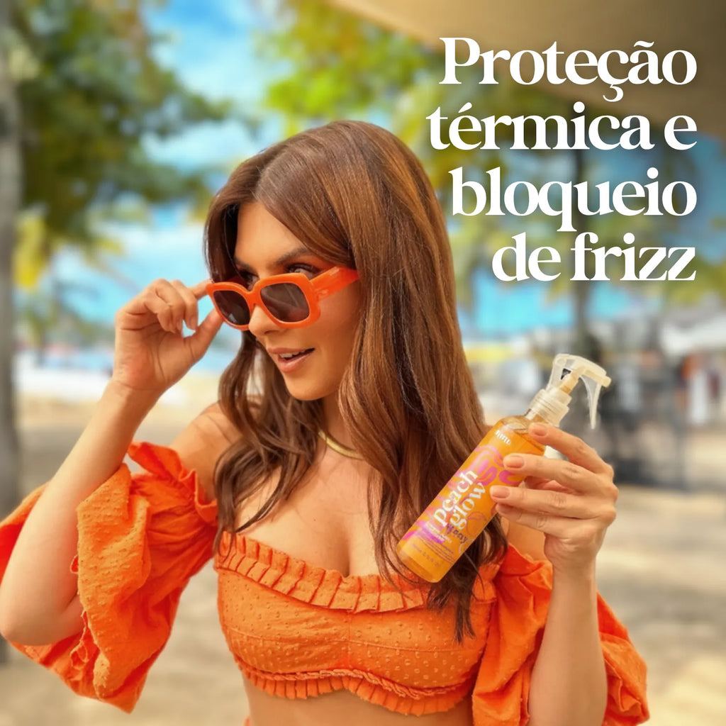 TRIO PRÉ-TREINO: sérum finalizador + cera antifrizz + leave-in termoprotetor (+ ganhe escova finalizadora)