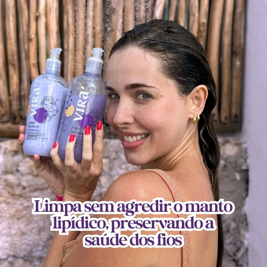 GRAPE MOMENT SHAMPOO RECOSNTRUTOR 300ml