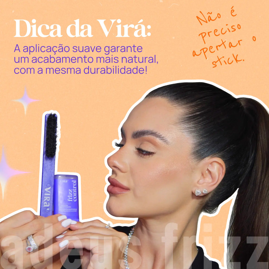 KIT FRIZZ CONTROL: cera antifrizz + escova finalizadora