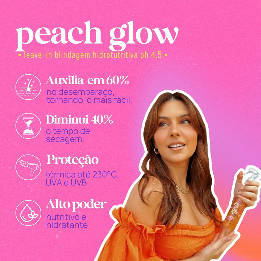 KIT BRILHO TODO DIA: sérum finalizador + leave-in termoprotetor