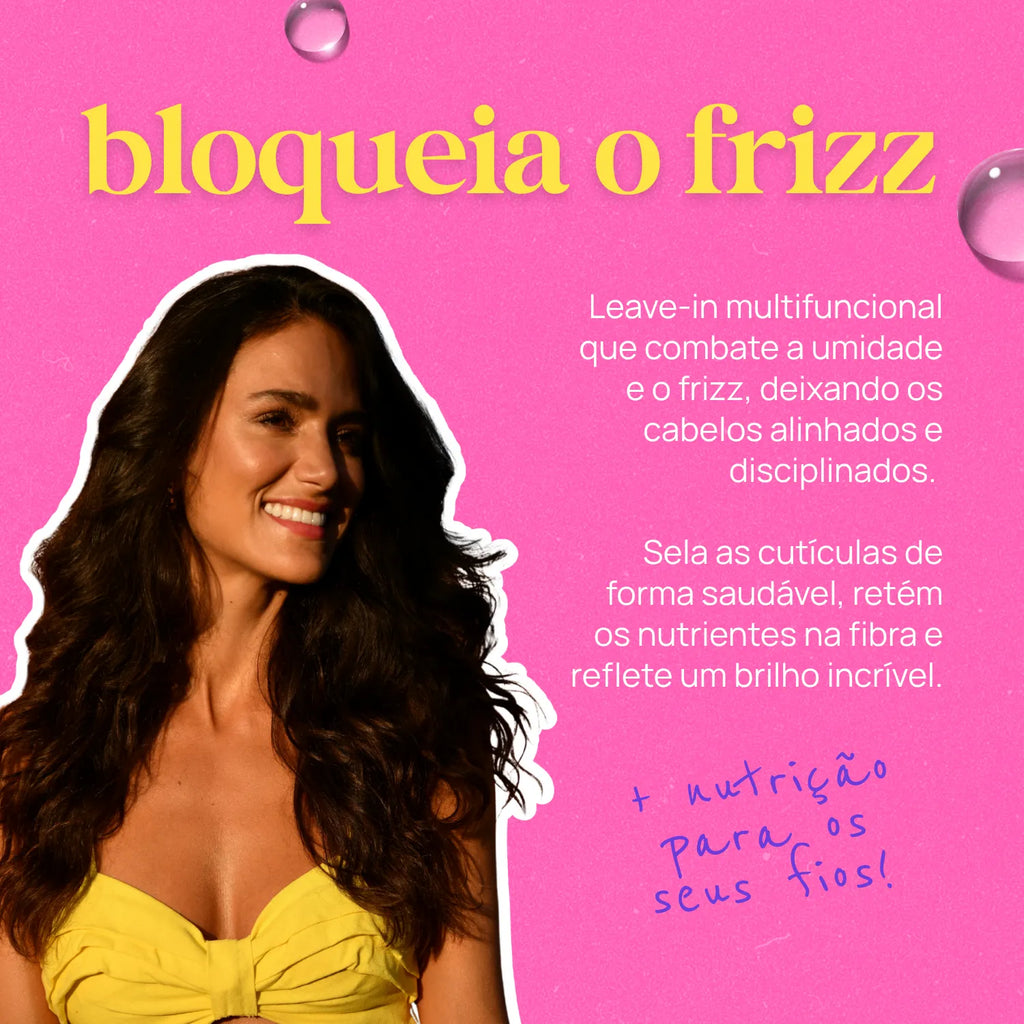 PEACH GLOW LEAVE-IN BLINDAGEM ANTIFRIZZ 200ml