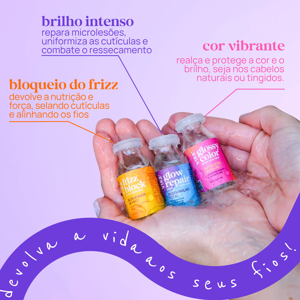 DREAMY SHOT: trio de ampolas superconcentradas 3x 15ml