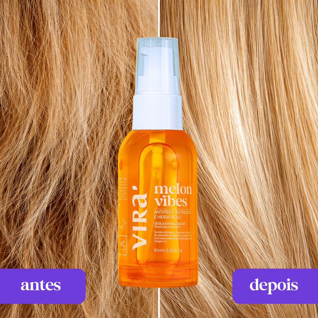 KIT FINALIZAÇÃO ANTIFRIZZ: cera antrifrizz + sérum finalizador