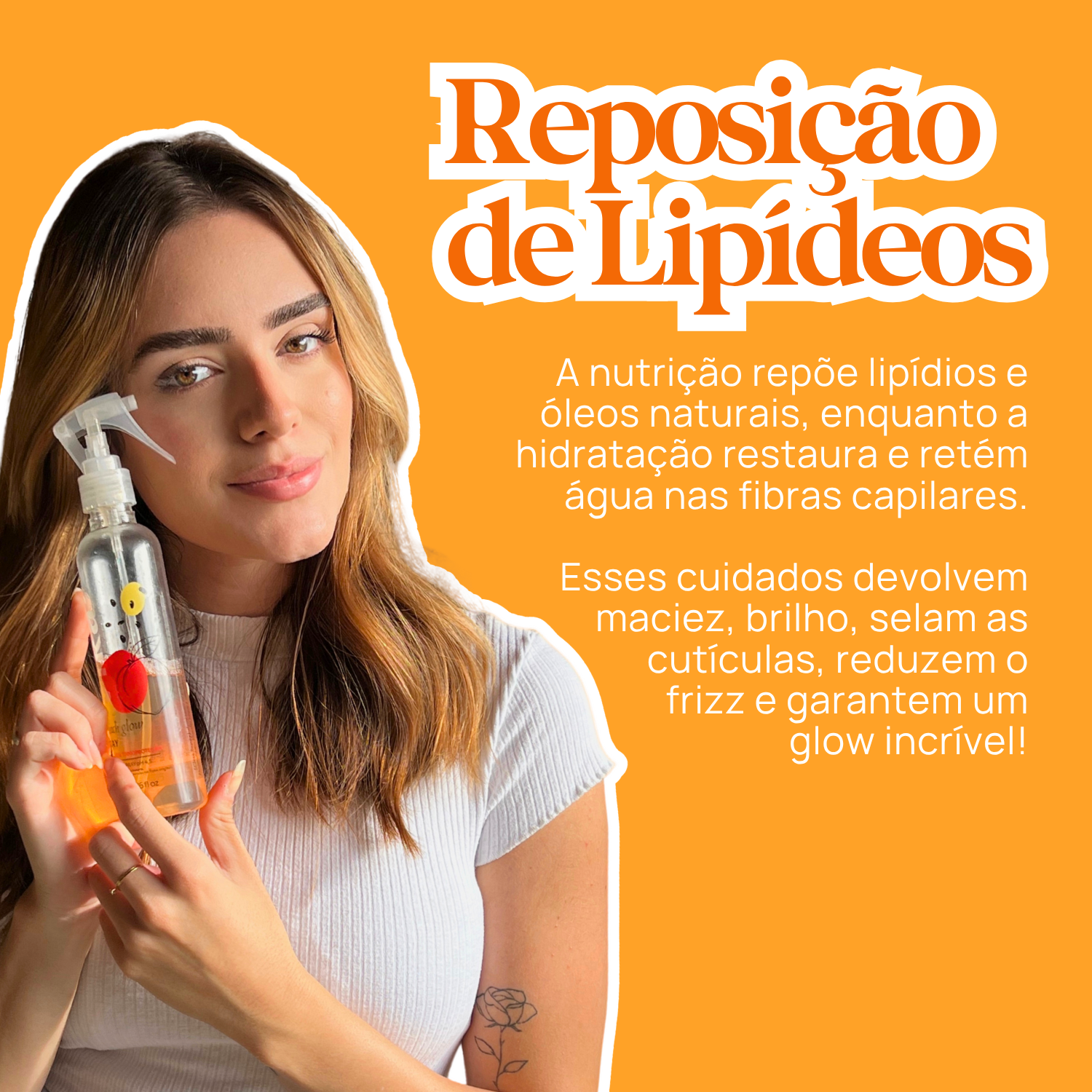 KIT BRILHO TODO DIA: sérum finalizador + leave-in termoprotetor