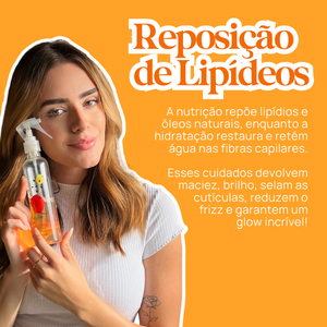 KIT BRILHO TODO DIA: sérum finalizador + leave-in termoprotetor