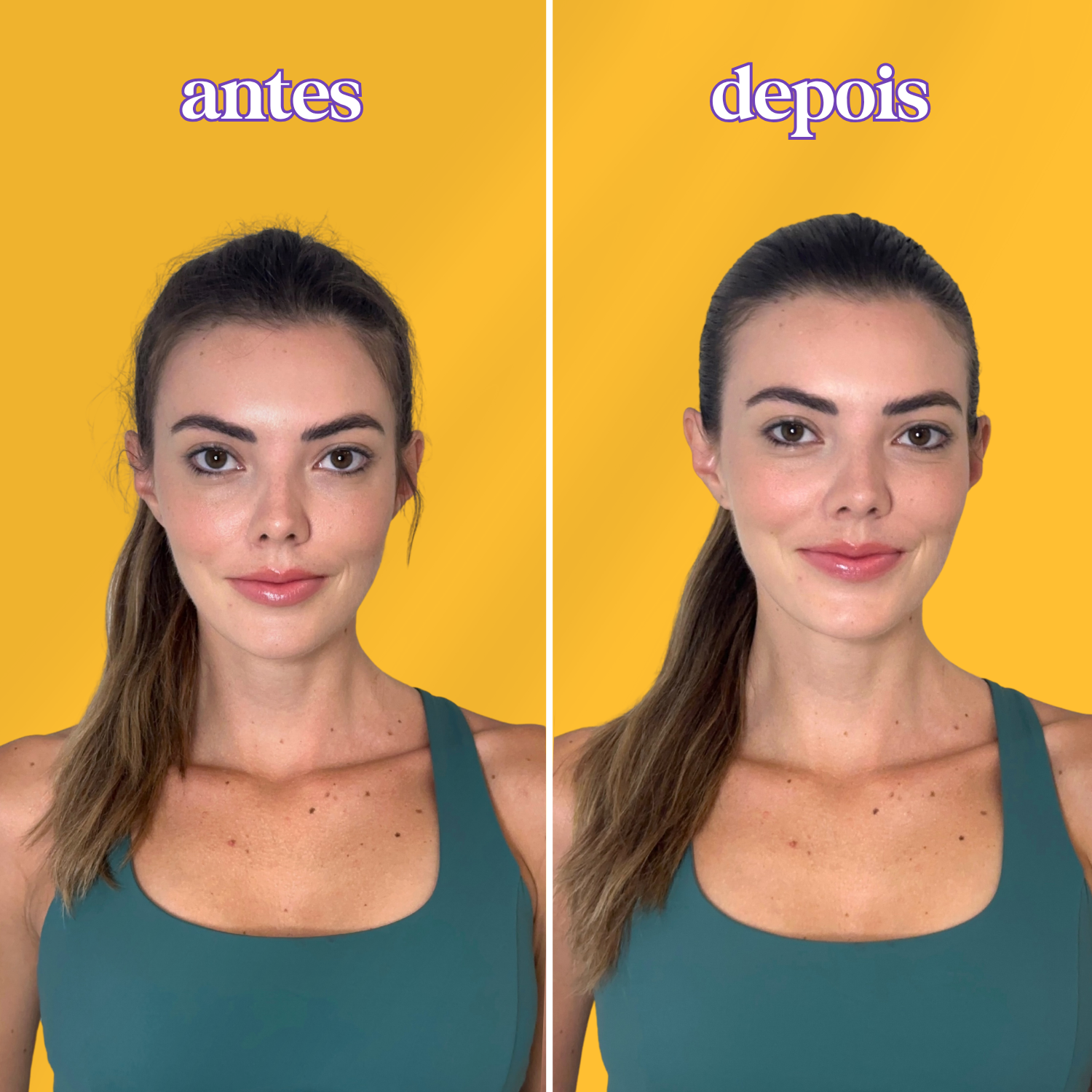 TRIO S.O.S. BRILHO ALINHADO: sérum finalizador + cera antifrizz + trio de ampolas