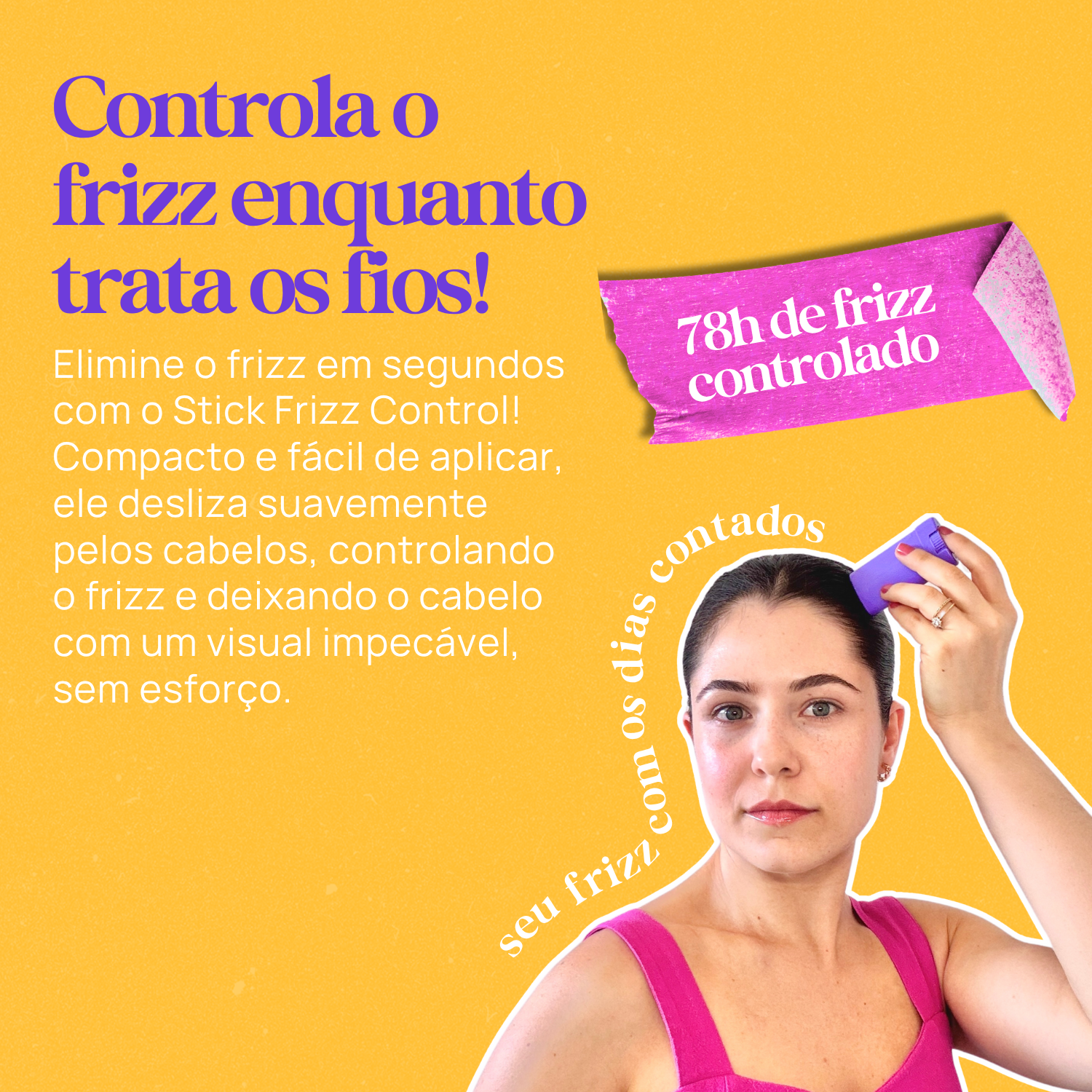 FRIZZ CONTROL Hair Stick Cera Fixadora 13g