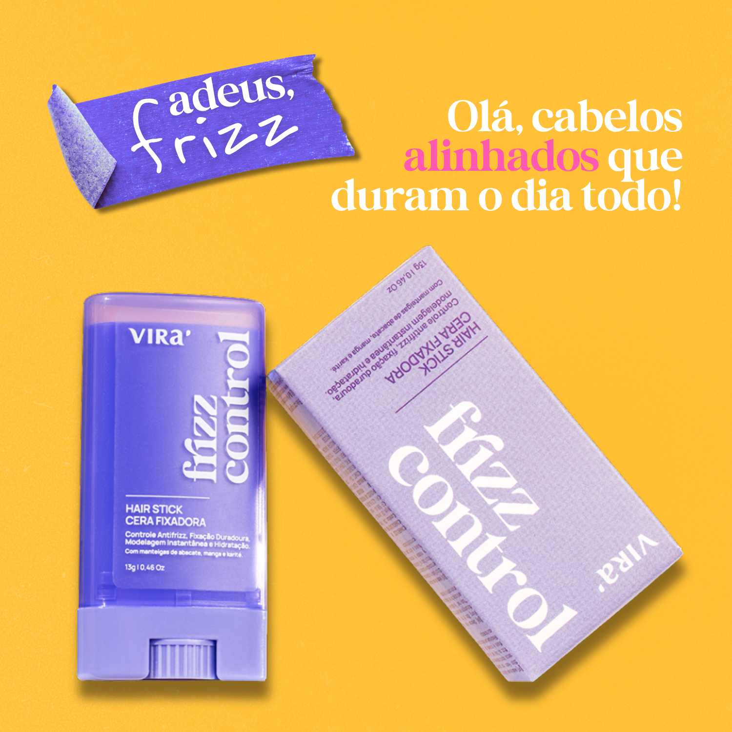 FRIZZ CONTROL Hair Stick Cera Fixadora 13g