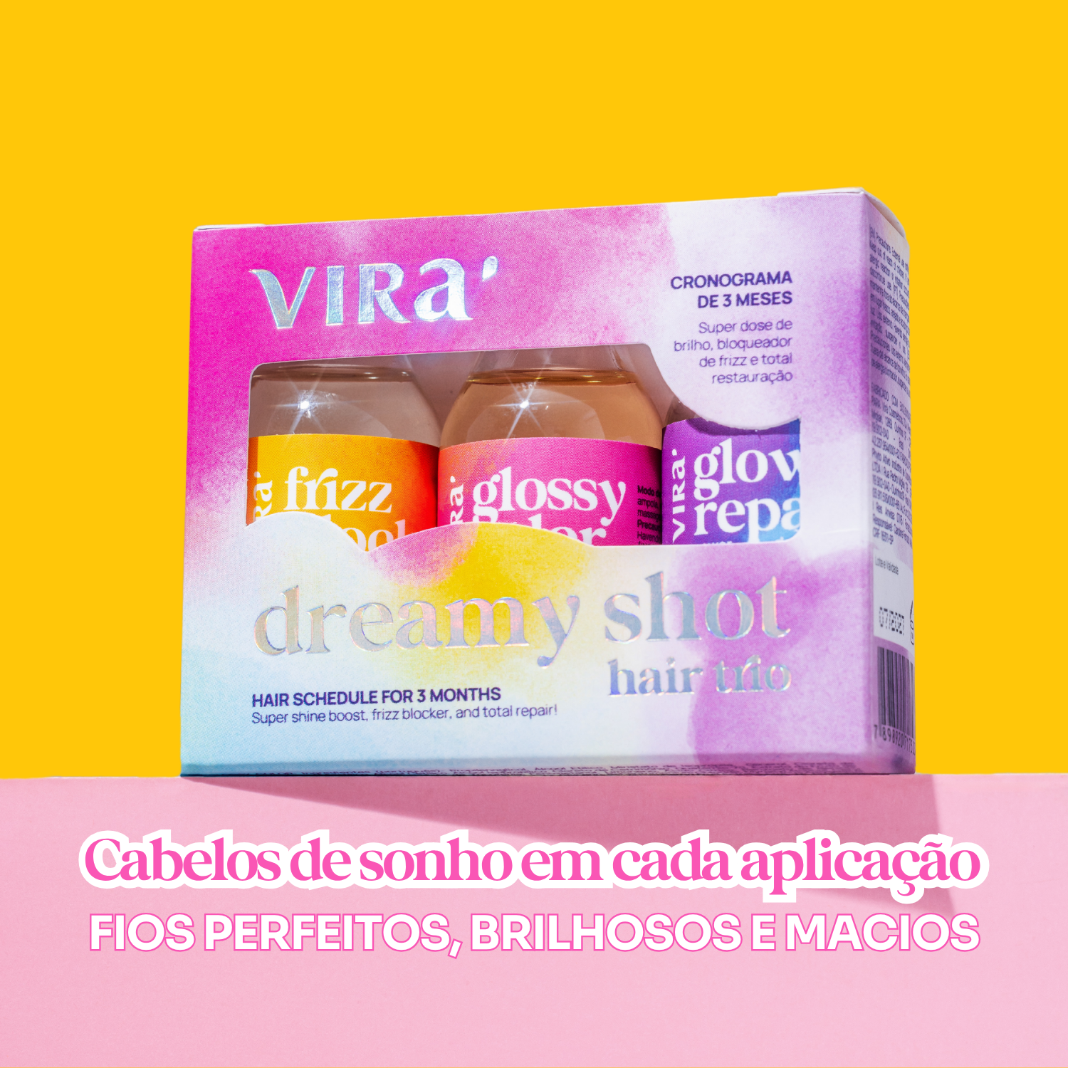 DREAMY SHOT: trio de ampolas superconcentradas 3x 15ml
