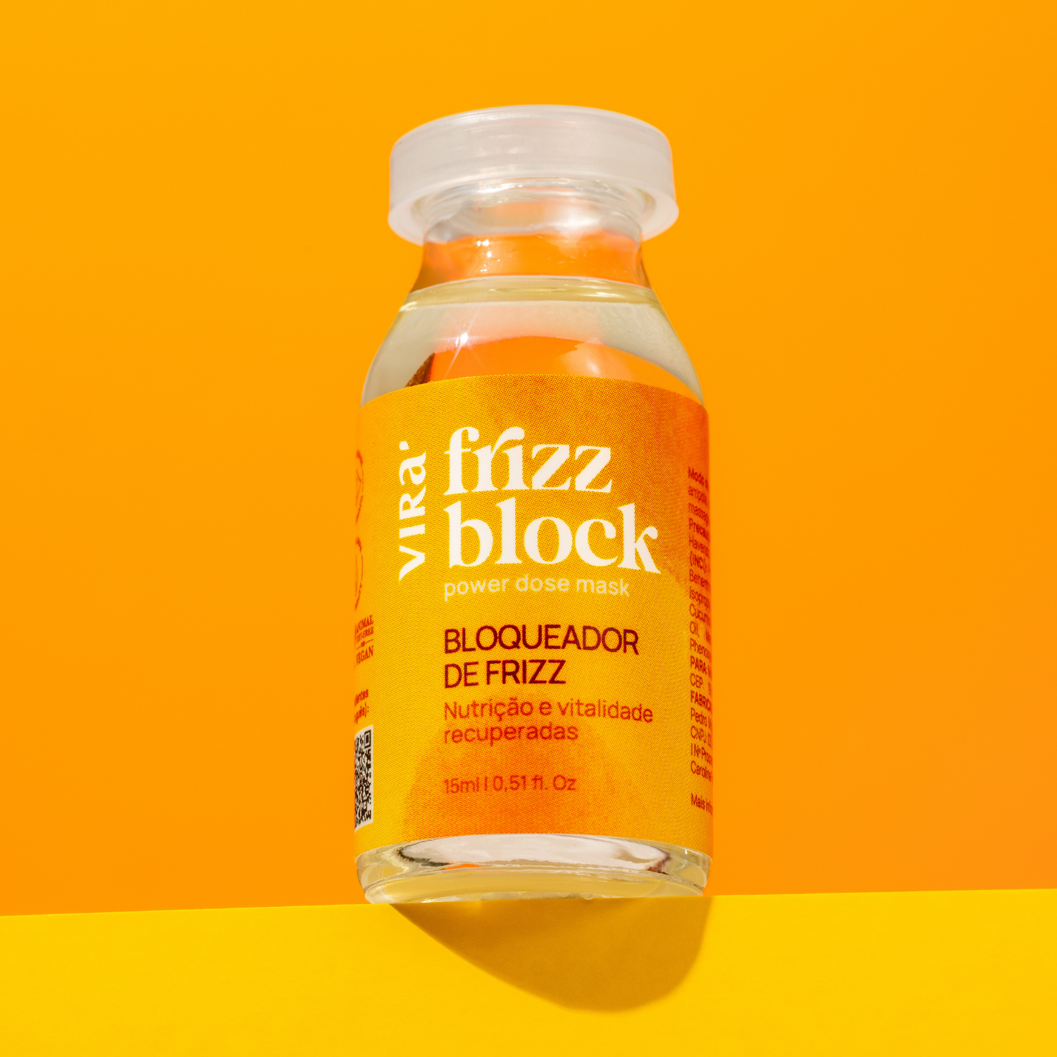 FRIZZ BLOCK máscara superconcentrada power dose 15ml