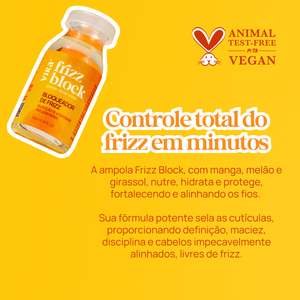 FRIZZ BLOCK máscara superconcentrada power dose 15ml