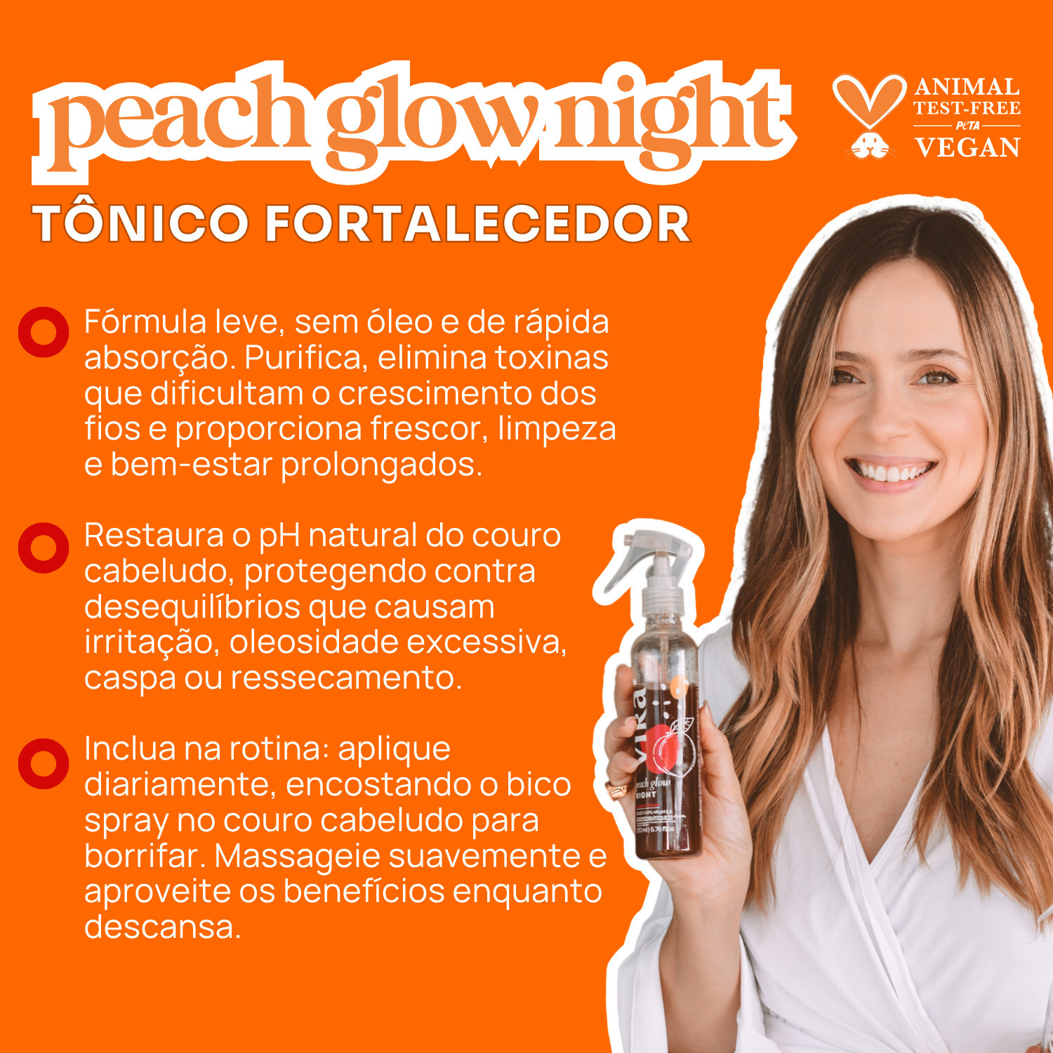 KIT USO OBRIGATÓRIO: leave-in termoprotetor antifrizz + tônico fortalecedor 200ml