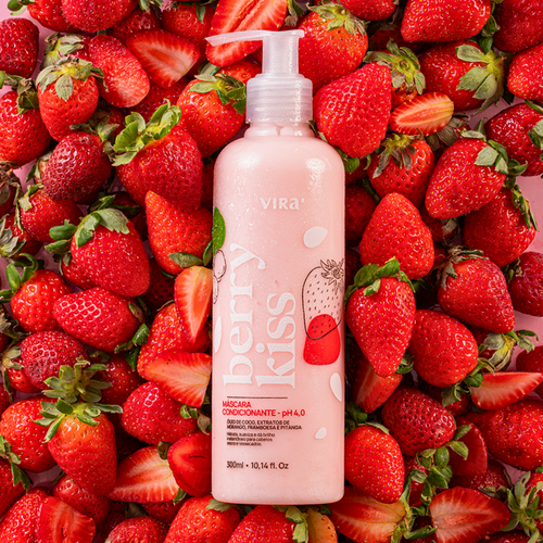 BERRY KISS MÁSCARA CONDICIONANTE HIDRATANTE 300ml
