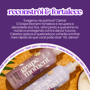 GRAPE MOMENT SHAMPOO RECOSNTRUTOR 300ml