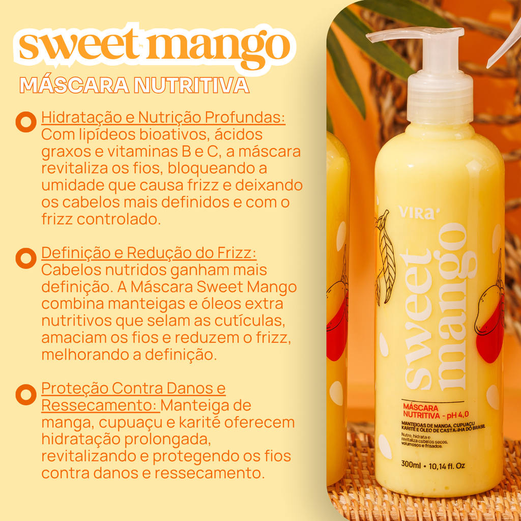 SWEET MANGO MÁSCARA CONDICIONANTE NUTRITIVO 300ml