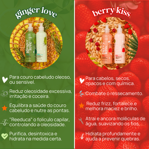 CRONOGRAMA ANTIOLEOSIDADE: hidratação + detox + leave-in termoprotetor + tônico