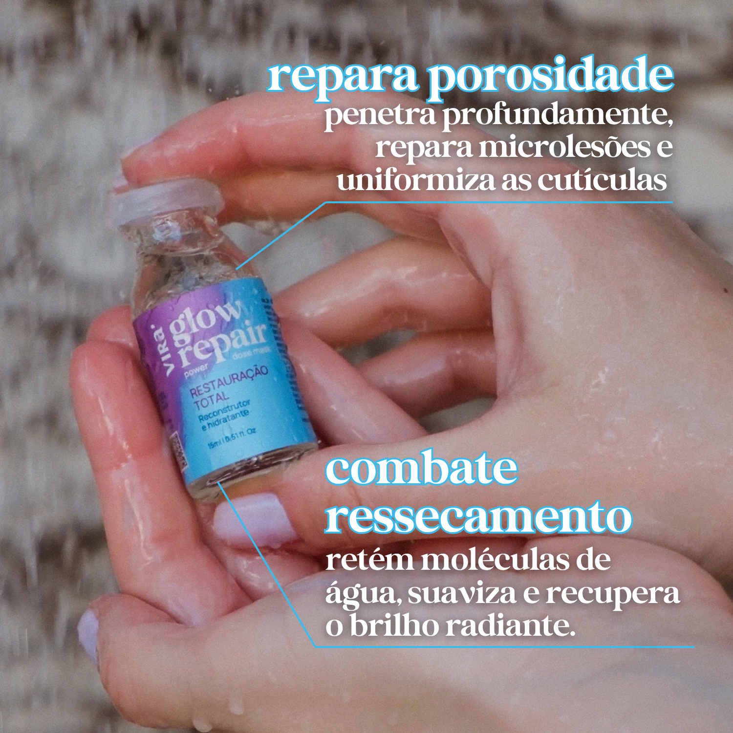 GLOW REPAIR máscara superconcentrada power dose 15ml